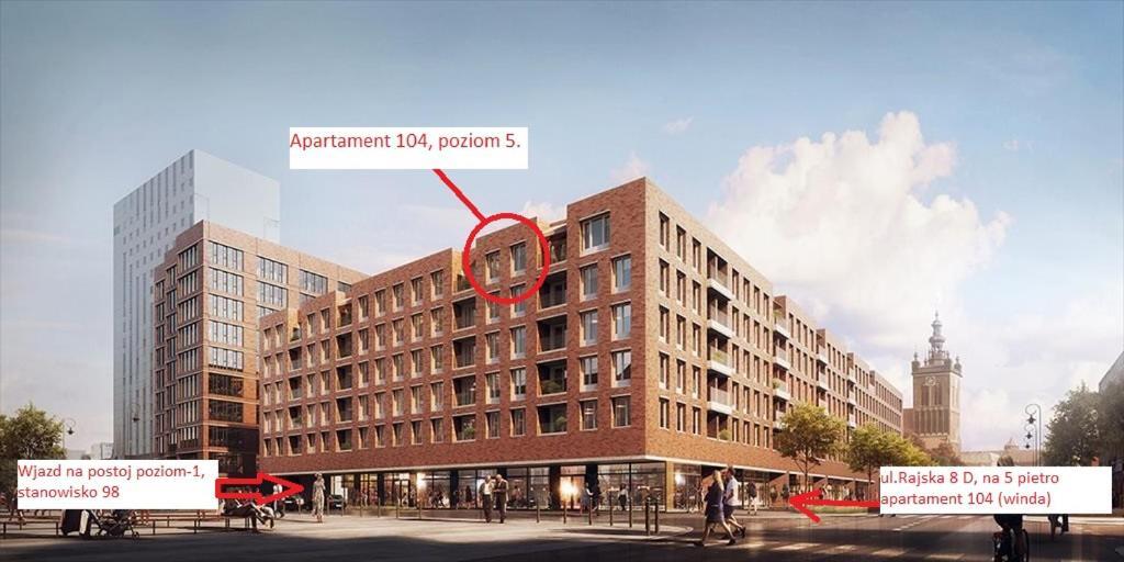 Apartament Champagne Danzig Exterior foto